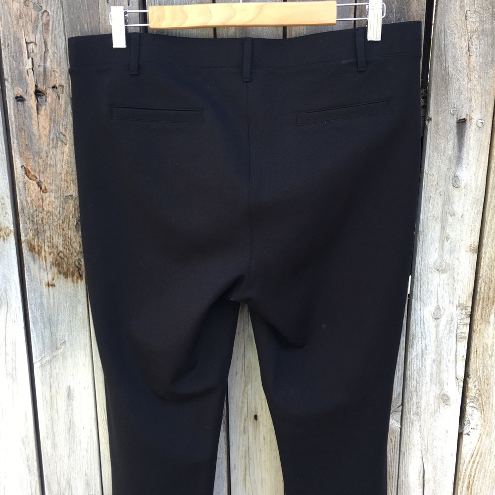 Betabrand Straight Leg Classic Dress Yoga Pant Black XL - Picture 11 of 16